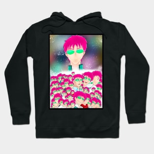 Many Faces of Saiki Hoodie